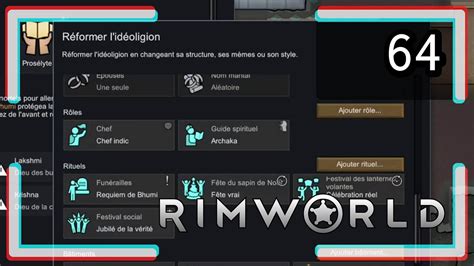 Rimworld l Aventure infinie Ep 64 Let s Play FR On réforme l