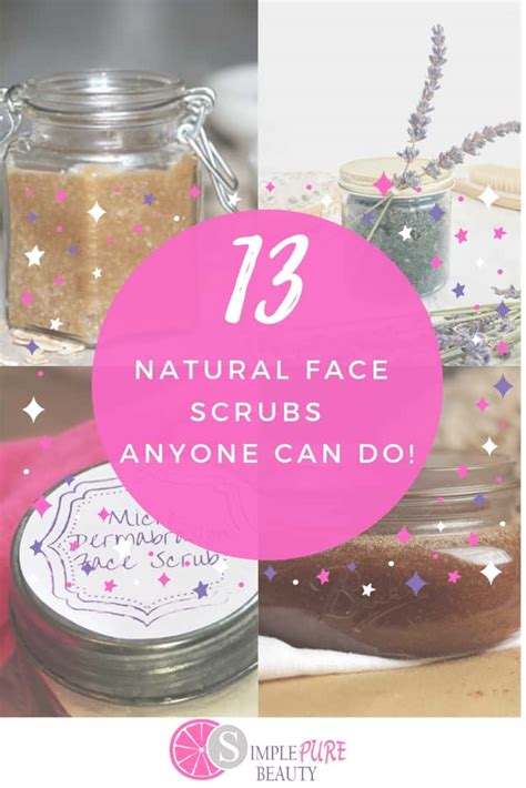 Homemade Face Scrubs Anyone Can Do Simple Pure Beauty