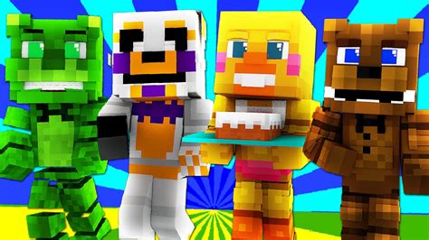 FNAF World CHICA Minecraft Roleplay Night 2 YouTube