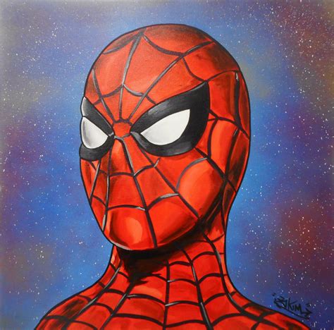 Spiderman Paint Art