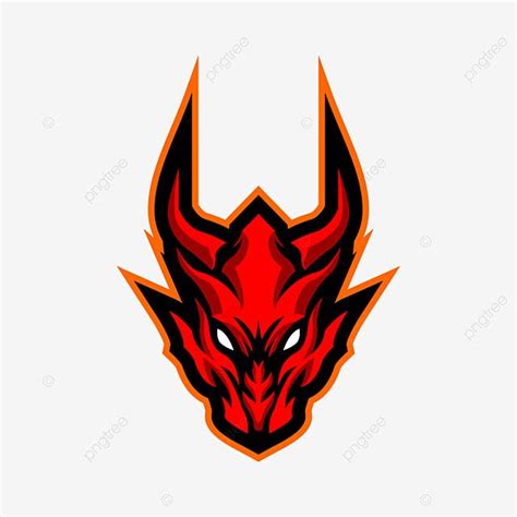 Dragon Mascot Vector Design Images Dragon Head Mascot For E Sports