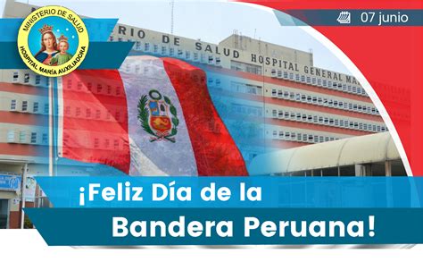 Feliz Día de la Bandera Peruana Campañas Hospital María