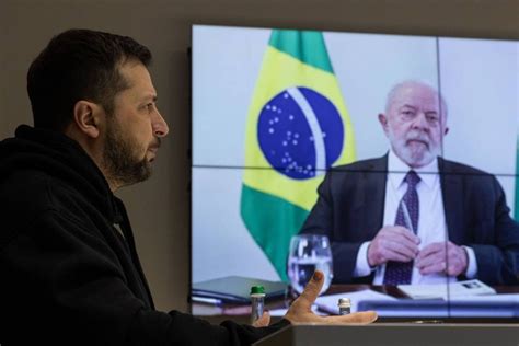 Itamaraty vê bullying midiático de Zelensky contra Lula