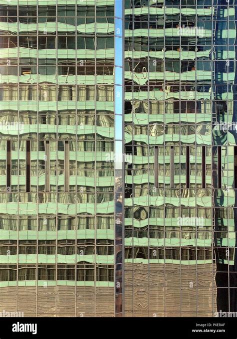 The Glass Facade Of The Chase Tower In Downtown Phoenix Arizona