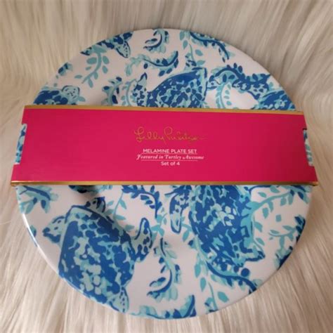 Lilly Pulitzer Dining Lilly Pulitzer Turtley Awesome Melamine Plate