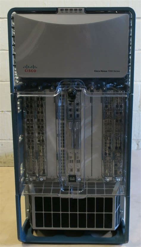 Cisco Nexus N7k C7010 7000 Series 21u Network Chassis 3x N7k F248xp 25e Sfp