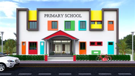 Primary school elevation design. Daycare Room Design, Primary School ...