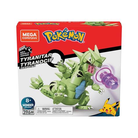 Pokémon Jeu de construction Mega Construx Wonder Builders Tyranocif