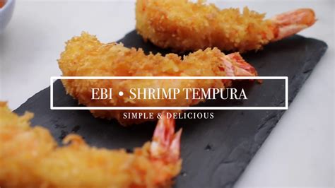 How To Make Shrimp Tempura With And Without Panko Youtube