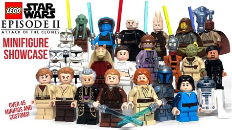 Lego Star Wars Episode 2 Attack Of The Clones Minifigure Collection