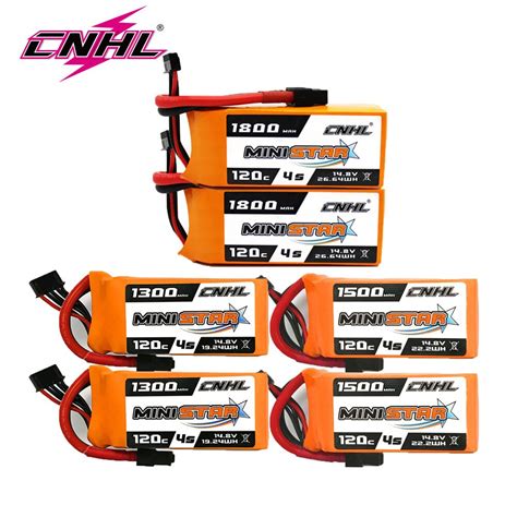 Pcs Cnhl S V Lipo Bateria Mah Mah Mah C Ministar