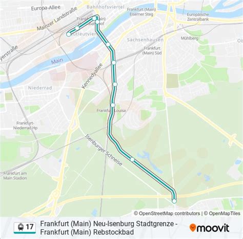 Route Fahrpl Ne Haltestellen Karten Frankfurt Main