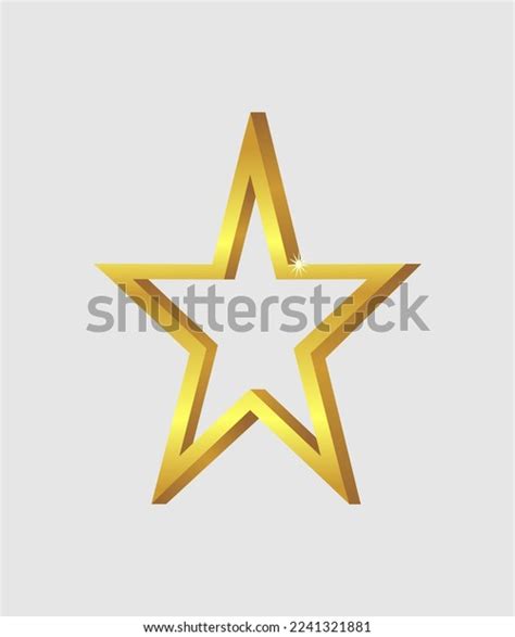 Golden Star Border Vector Design Logo Stock Vector (Royalty Free ...