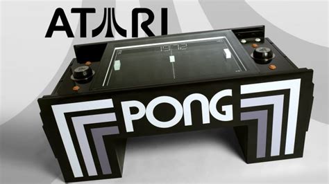 Atari Pong Table Rental (Real Life Atari Pong Arcade Game)