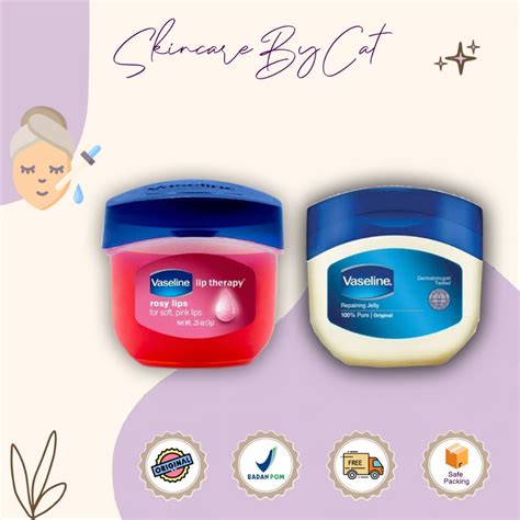 Jual Vaseline Lip Therapy ORIGINAL Pelembab Bibir Original 7gr