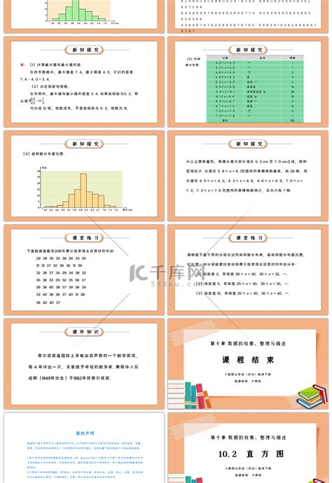 人教版七年级初中数学下册第十章数据的收集ppt模板免费下载 Ppt模板 千库网