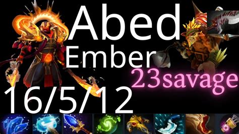 Abed Ember Spirit Vs Savage Carry Bristleback Void Spirit Chaos