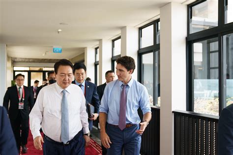 Justin Trudeau On Twitter Spoke With President Kr Today About