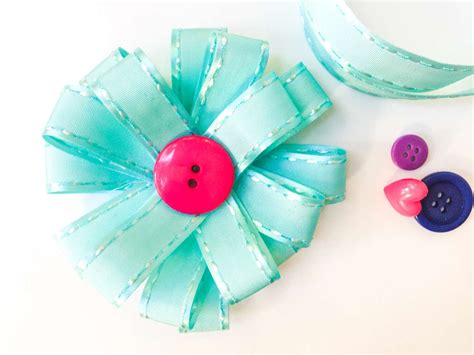 How To Make Ribbon Flowers