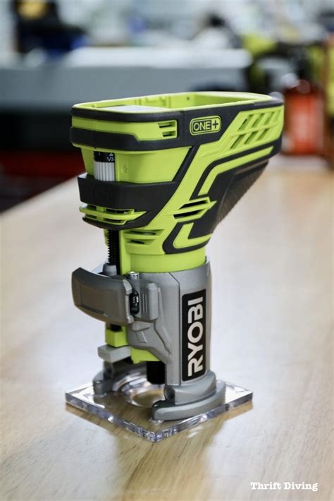 How To Use The Ryobi Trim Router For Decorative Edges Grooves And Dados