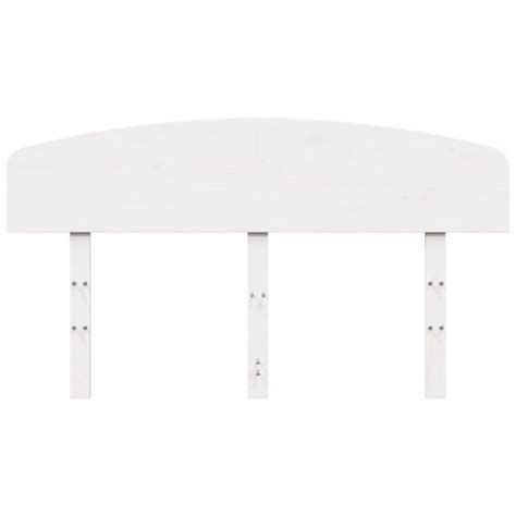 Fydun Tête de lit blanc 140 cm bois massif de pin AB842503 VE017