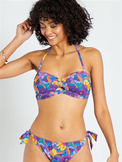 Reggiseno Bikini A Fascia VIOLA Kiabi 16 00