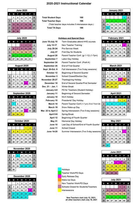 Hopewell City Public Schools Calendar 2024-2025