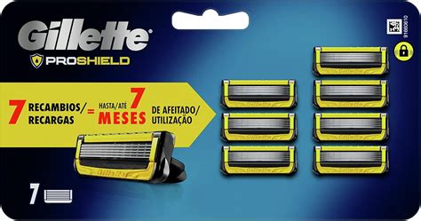 Gillette Proshield Cuchillas De Recambio Para Maquinilla De Afeitar