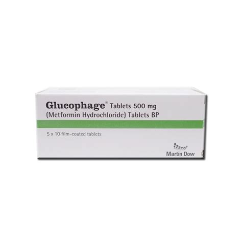 Glucophage Tab 500mg 5x10s Price In Pakistan