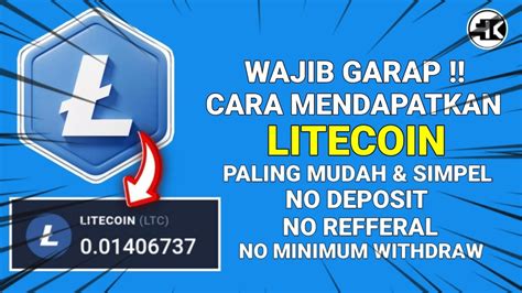 BARU RILIS FREE MINING LITECOIN TERCEPAT DI ANDROID TERBARU2022 NO