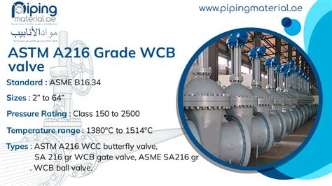 ASTM A216 Grade WCB Valve SA216 Gr WCB Ball Valve Suppliers In UAE