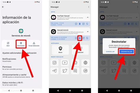 Cómo Desinstalar Youtube Vanced