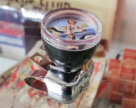 Steering Wheel Spinner Knob Hot Rod Panty Dropper