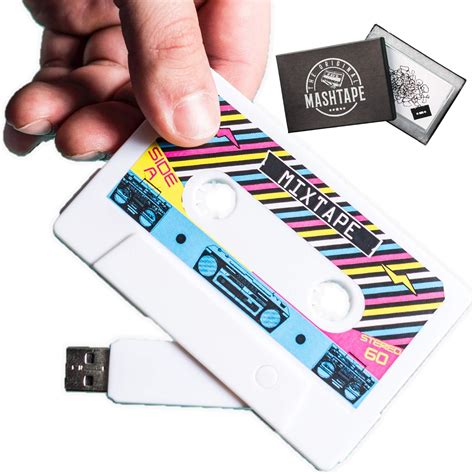 Amazon The Original MASHTAPE Retro Mixtape Design Cassette Tape