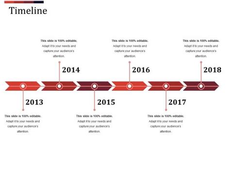 2 Year Timeline - Slide Team