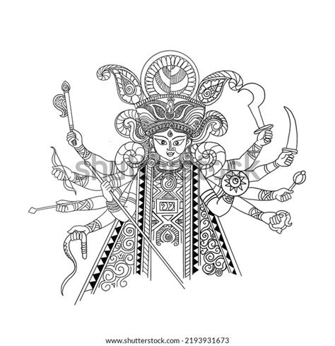 Details More Than 137 Easy Drawings Of Maa Durga Latest Seven Edu Vn