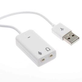 Adaptateur Carte Son Virtual Cl Usb Dongle Audio Micro St R O