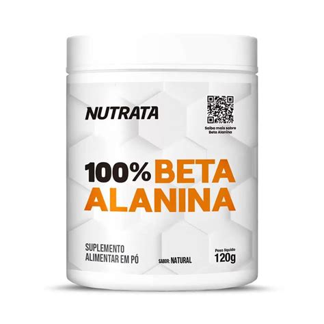 Beta Alanina 120g Nutrata Loja Pro Fitness