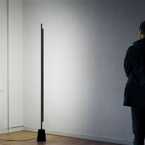 Luceplan Compendium Led Black Floor Lamp