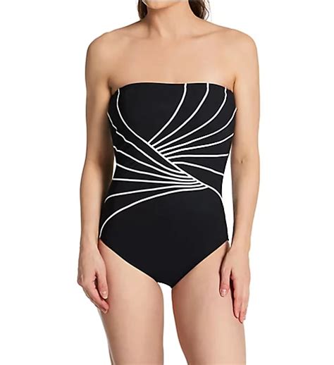 Embrace Bandeau One Piece Swimsuit