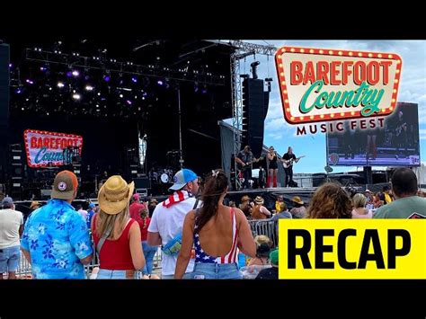 Barefoot Country Music Fest 2022 Lineup Revealed