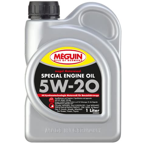 Meguin Megol Special Engine Oil W Motor L Liter