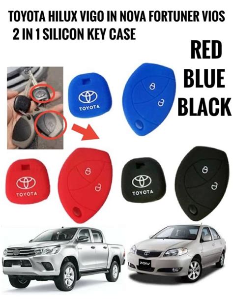 Toyota Remote Control Cover Car Remote Control Key Casing Silicon