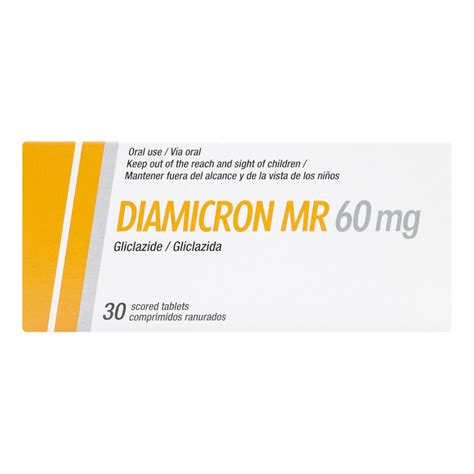 Diamicron Mr 60 Mg 30 Tabletas Farmaprime