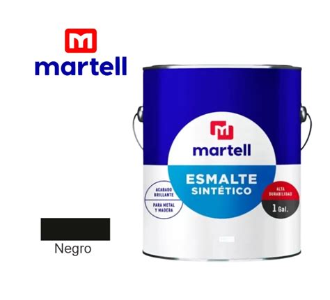 ESMALTE SINTETICO NEGRO BRILLANTE MARTELL FERRETERIA FerriCenter