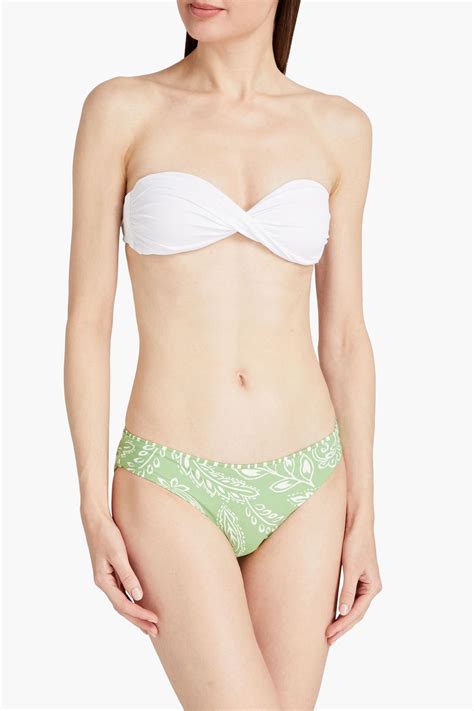 Seafolly Folklore Reversible Printed Low Rise Bikini Briefs The Outnet