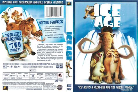 Ice Age Dvd Cover