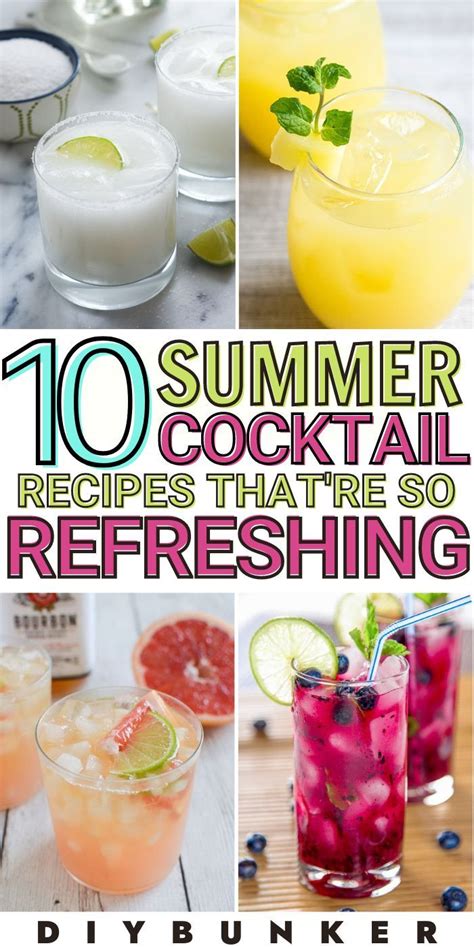 Top 10 Summer Cocktails To Try This Summer Refreshing Summer