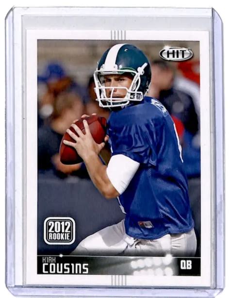 2012 SAGE HIT Kirk Cousins Michigan State Spartans #137* EUR 4,21 ...