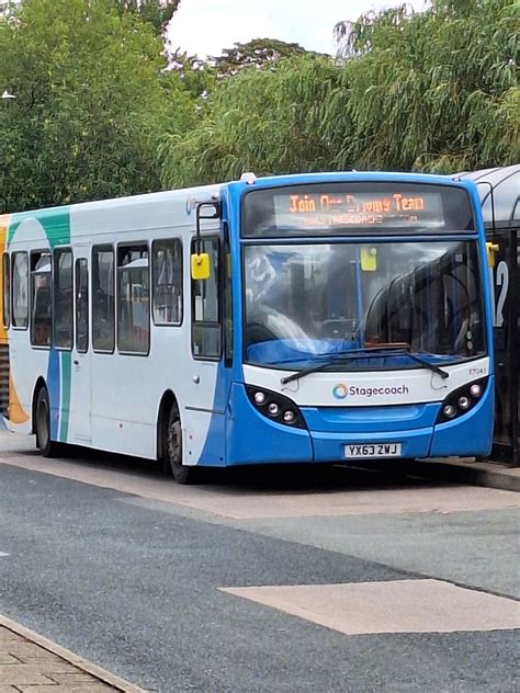 Stagecoach Nuneaton Yx Zwj Only Repaint At Nunea Flickr